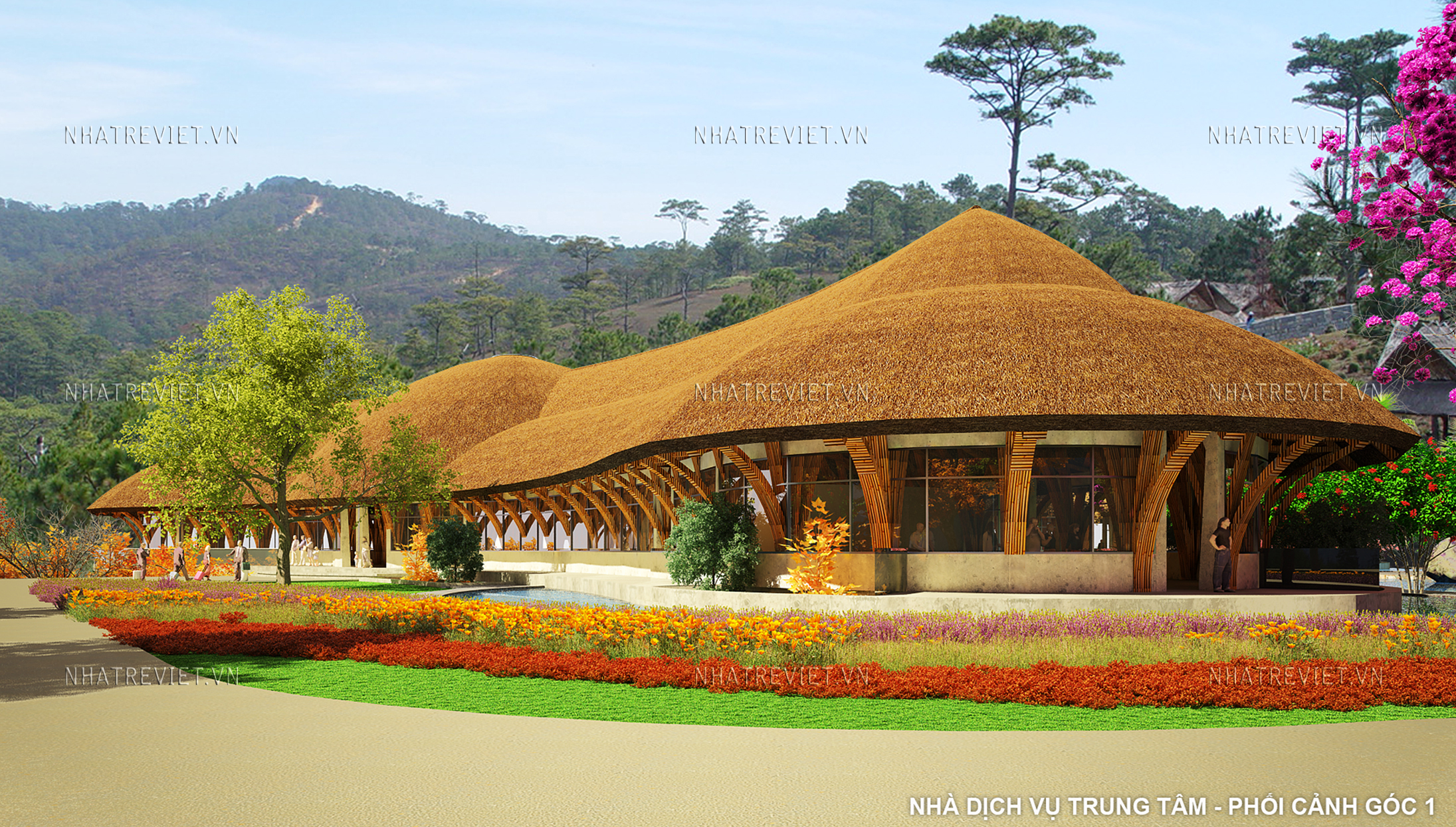 LẮP ĐẶT ĐIỀU HÒA TRUNG TÂM: Resort 5 sao Mù Cang Chải