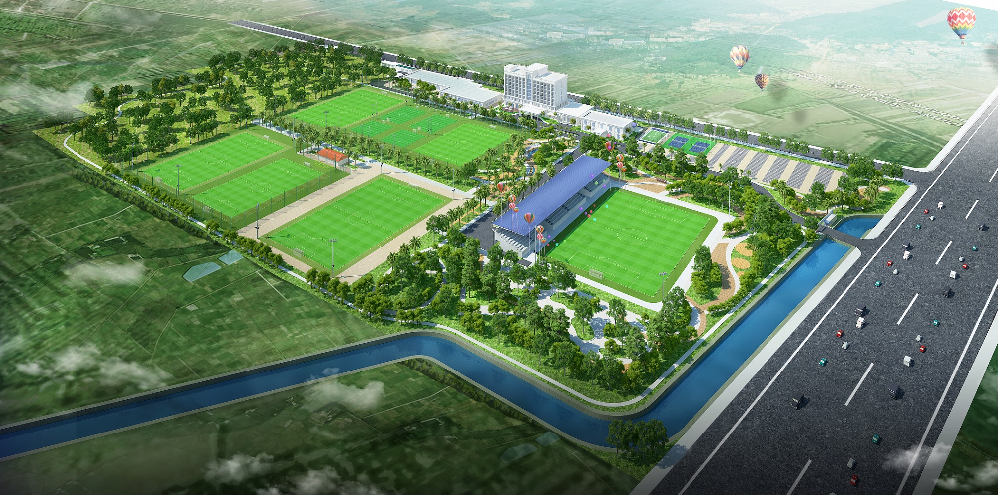 LẮP ĐẶT ĐIỀU HÒA TRUNG TÂM: Vinschool PVF – Hưng Yên