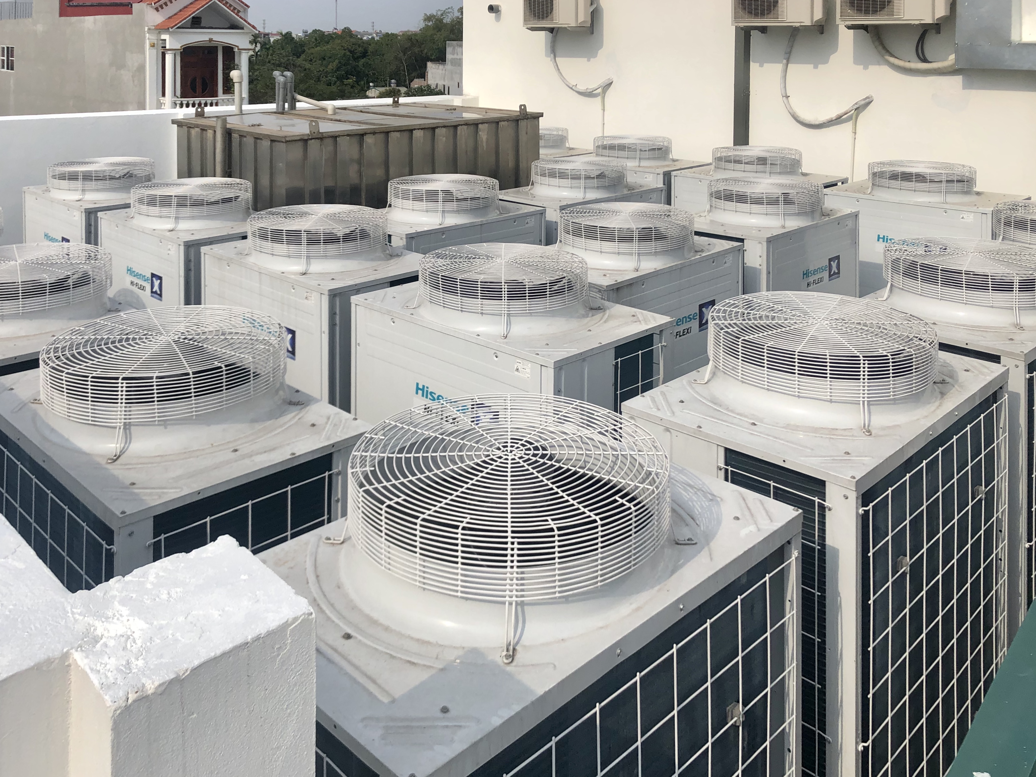 LẮP ĐẶT ĐIỀU HÒA TRUNG TÂM: TRUNG TÂM SỰ KIỆN NGỌC SƠN