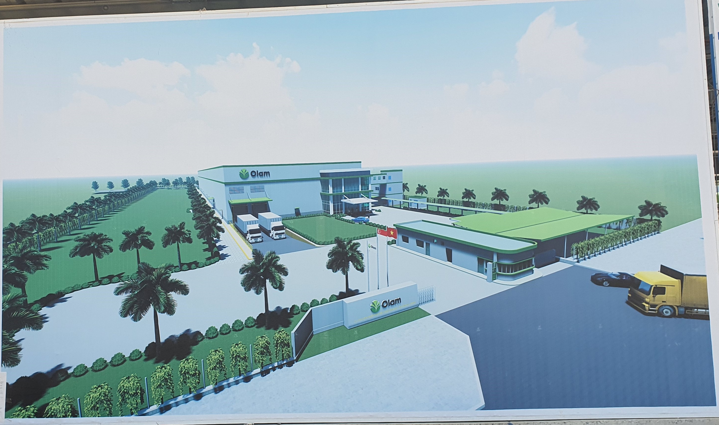 LẮP ĐẶT ĐIỀU HÒA TRUNG TÂM: OLAM PEPPER FACTORY