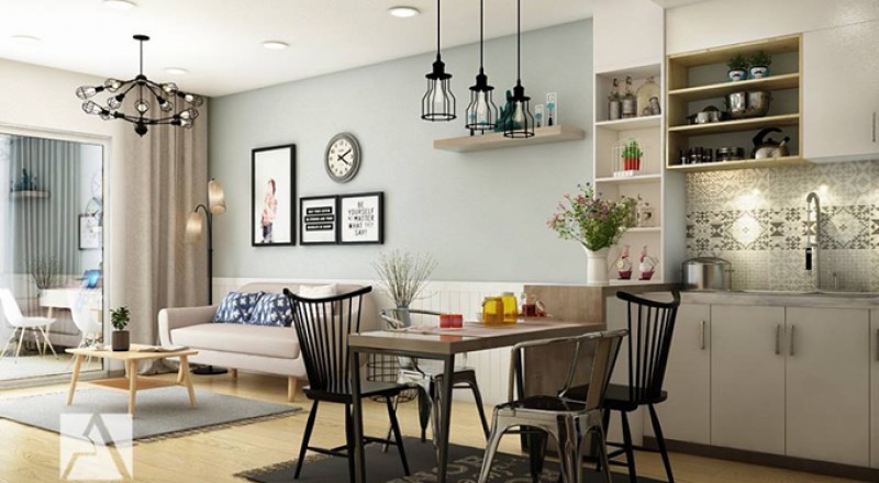 LẮP ĐẶT ĐIỀU HÒA TRUNG TÂM: Căn hộ Ms. Dung